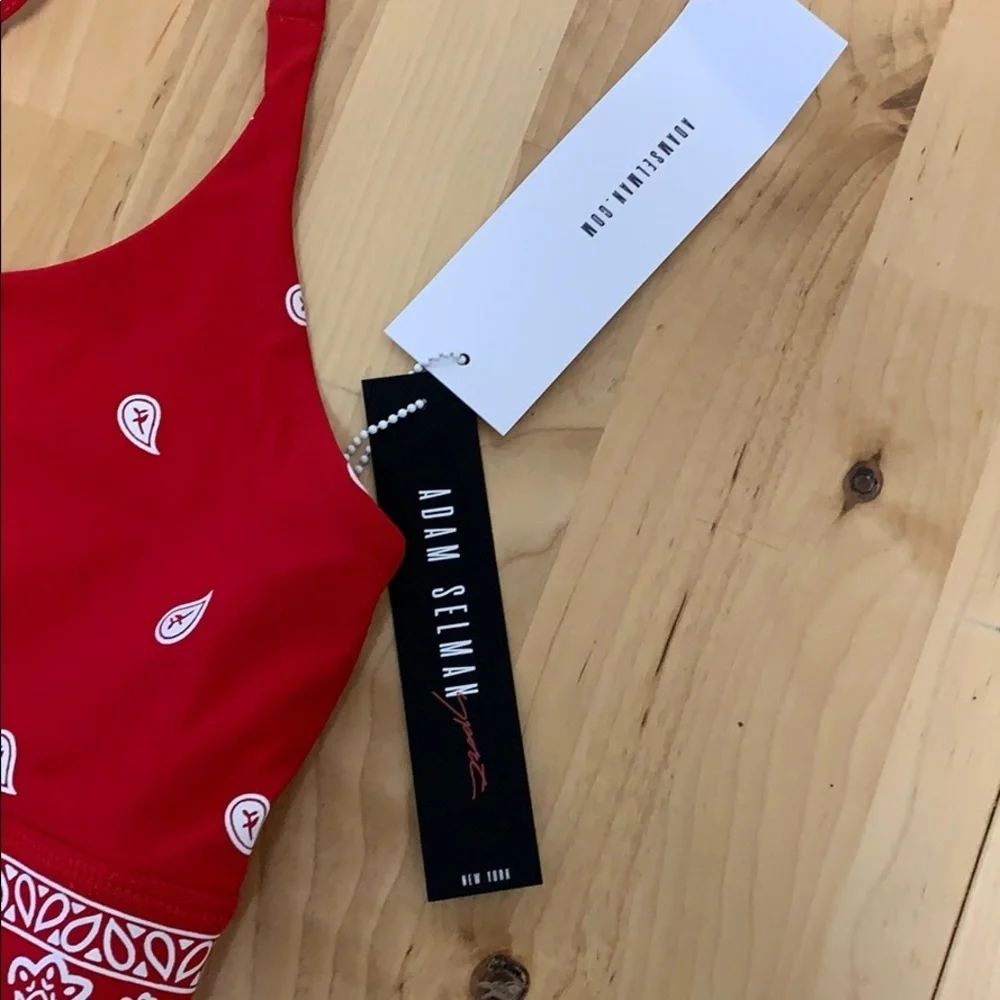Adam Selman Core Cami Top Lipstick Bandana Red - Picture 7 of 12
